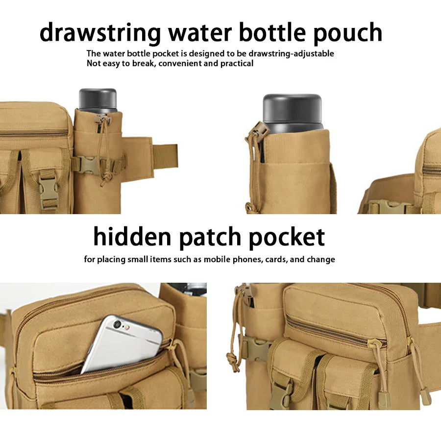 Multi-Sport Water Bottle Waist Bag