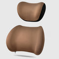 Car Headrest & Lumbar Support Cushion Kit, Memory Foam Neck Back Rest Pillows