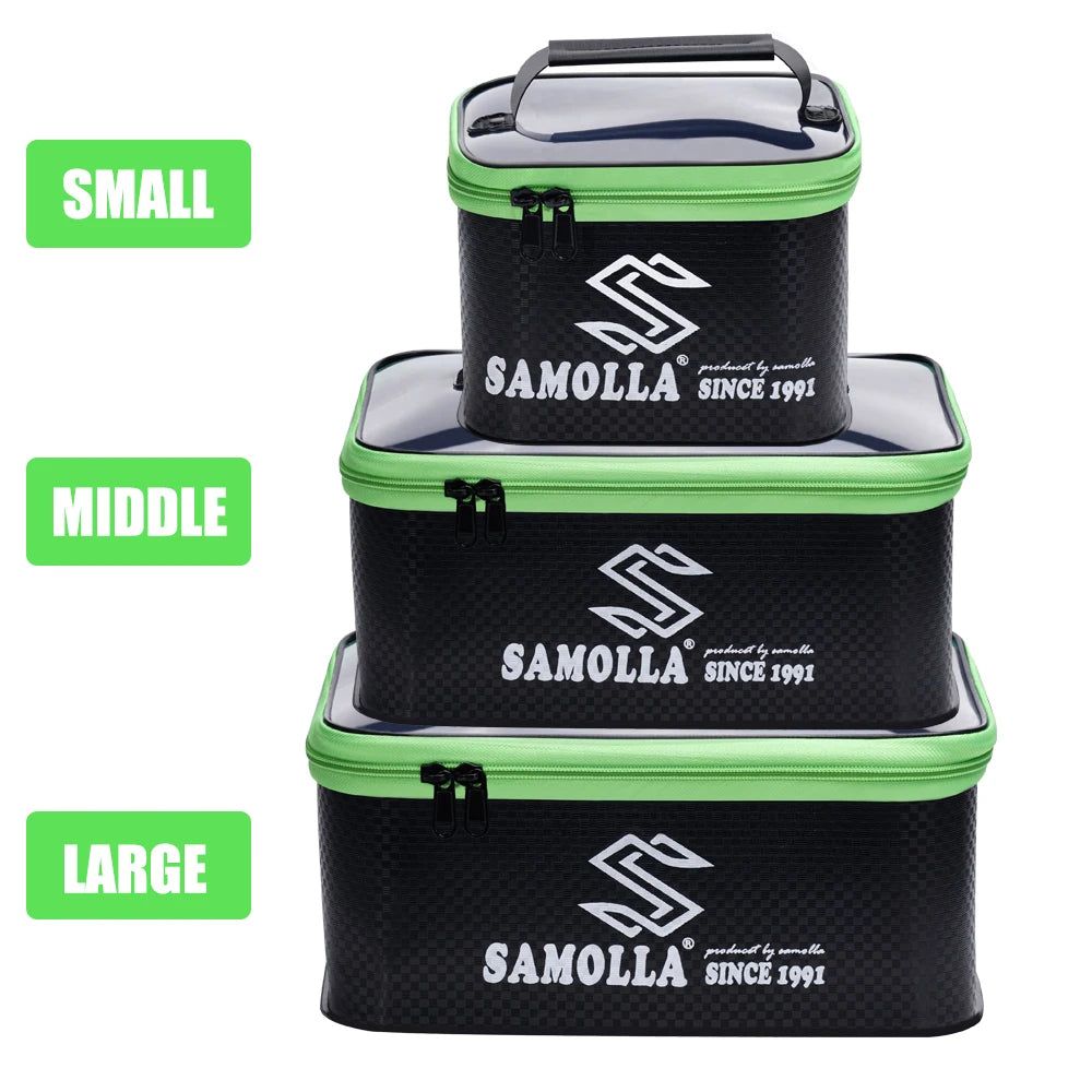 EVA Thicken Fishing Tackle Box Bag Waterproof Live Fish Bucket Storage Case