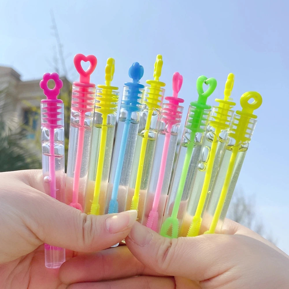 10-30PC Mini Cute Bubble Empty Tube Toy Kids Birthday Party Favors School Gifts Wed additional angle