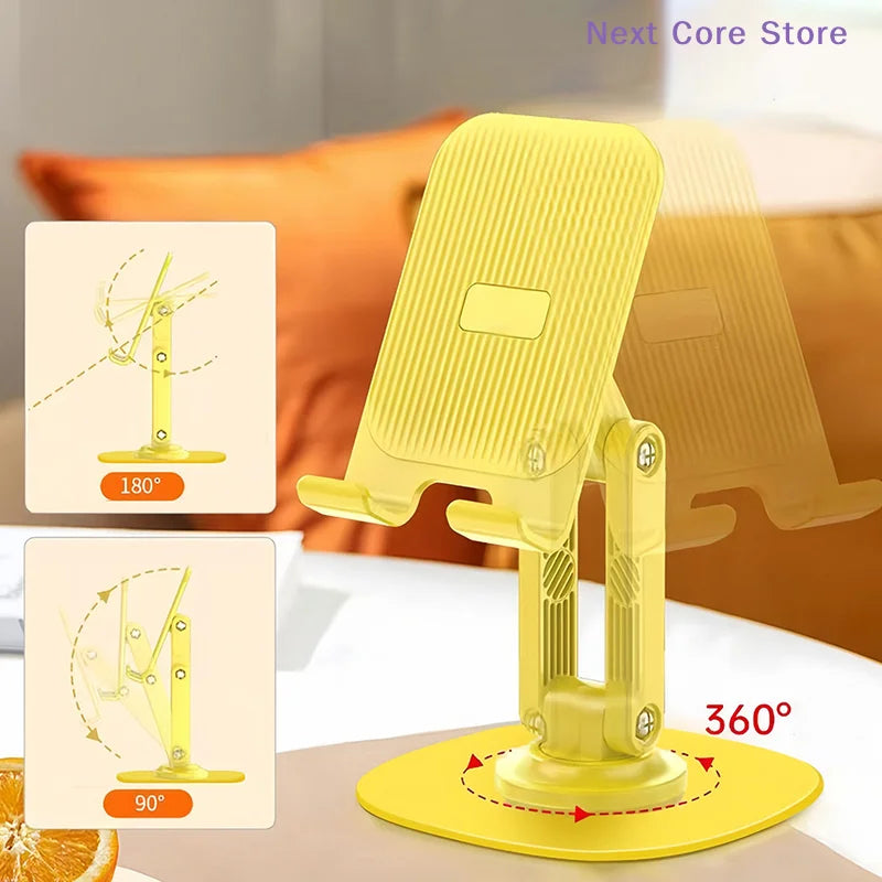 [NC]360° Rotating Mobile Phone Holder Foldable Desktop Mobile Phone Support Lazy Tablet Portable Mobile Phone Support Stand[NC]