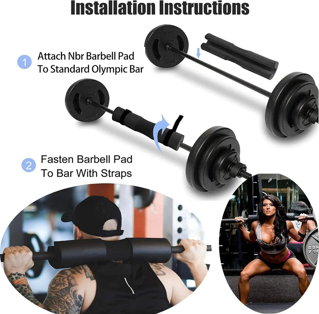Barbell Shoulder Pad Thickened Non-slip Squat Neck Protection Pad
