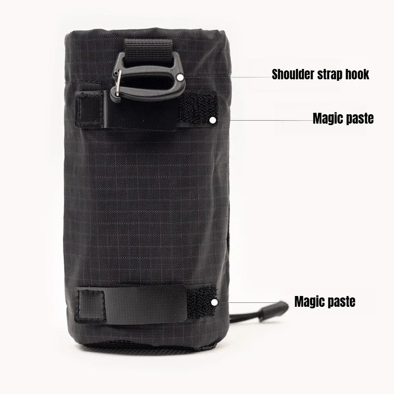 Nylon Water Bottle Storage Bag for Hiking and Camping
