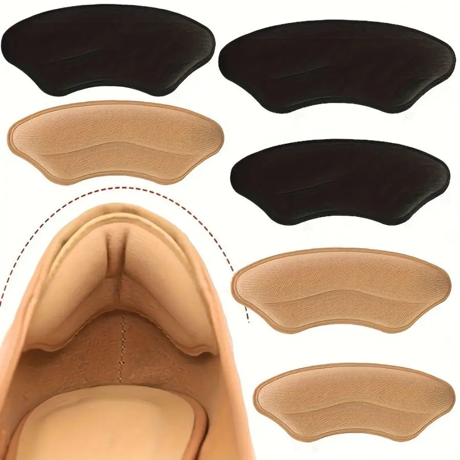 Memory Foam Heel Pads for Too Big Shoes, 8 Pack
