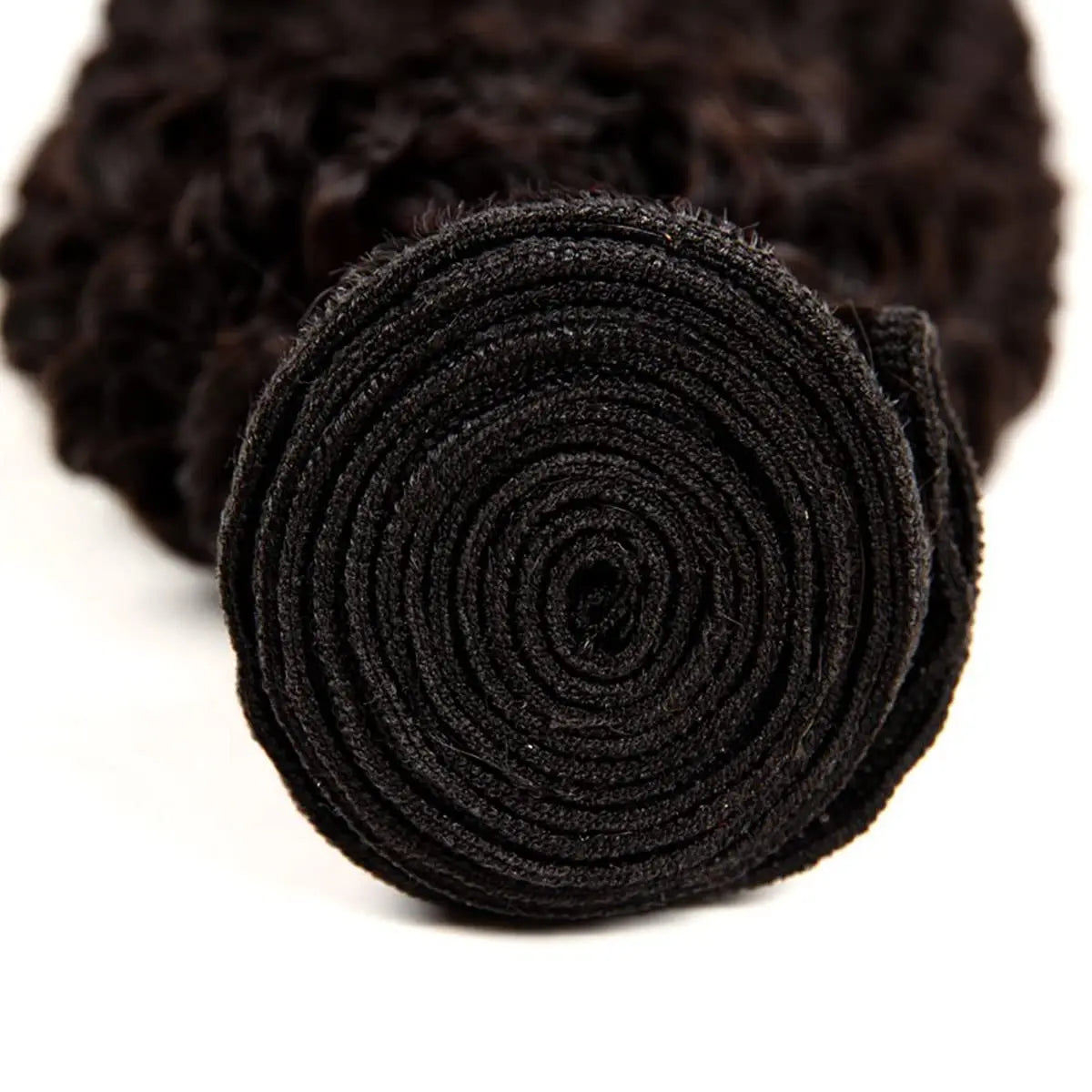 Natural Black Kinky Curly Human Hair Bundles 12-42 Inch Remy