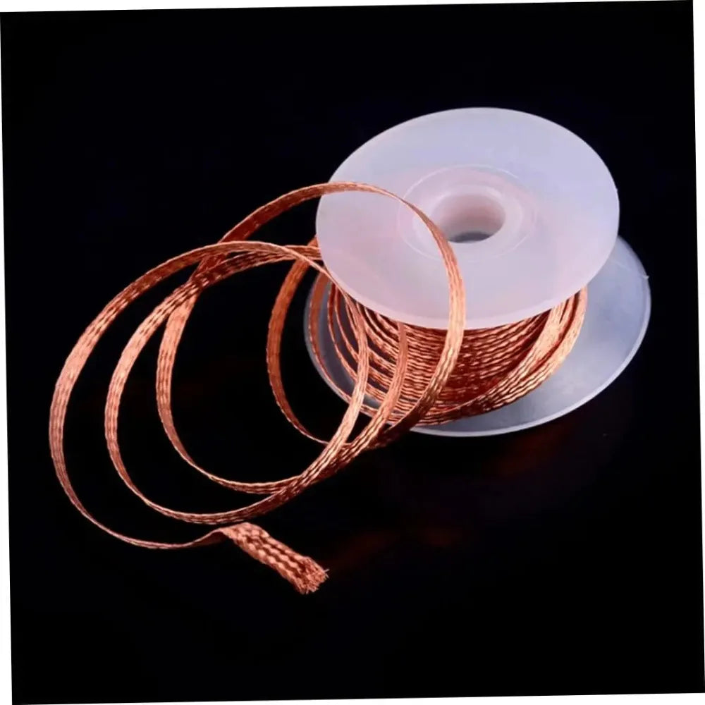 Desoldering Wire Tape 1.0-4.0mm Width, 1.5M/3M Length, No-Clean for PCB Repair detail view