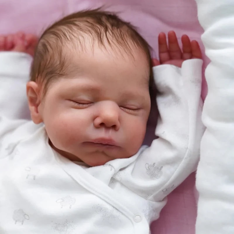 20inch Unpainted Reborn Doll Kit MARLEY Unfinished Doll Parts with Cloth Body alternate view