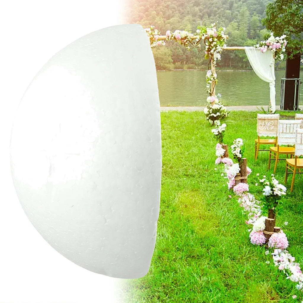 White Polystyrene Foam Ball For DIY Craft And Party Decor