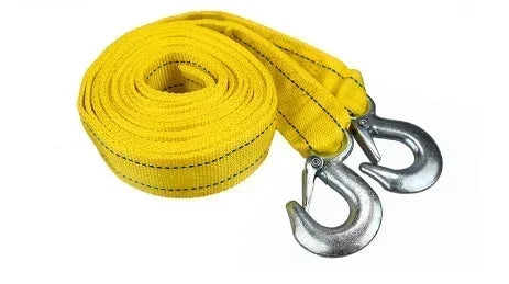 Car Tow Cable Heavy Duty Towing Strap With Forged Hook 3M 5Ton detail view