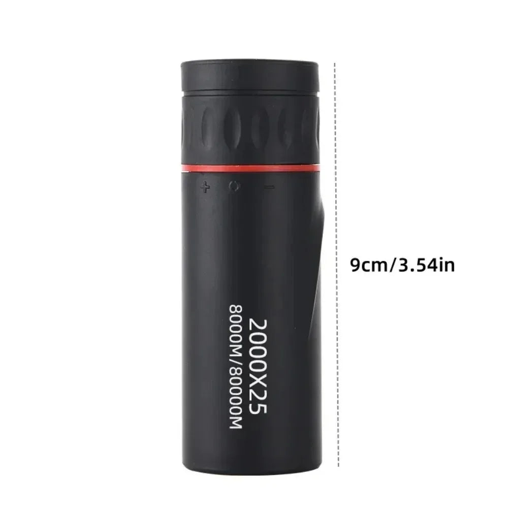 Mini Portable Mobile Phone Telescope with Holder 2000x25 additional angle