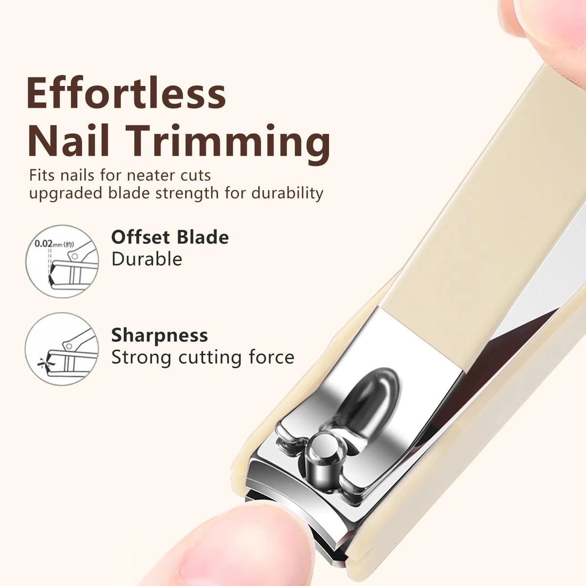Anti‑Splash Nail Clipper Kit Portable Manicure Grooming Set Stainless Steel Nail Care Protection Tool 7 In 1 Manicure Sets
