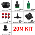 Automatic Watering Garden Hose Micro Drip Kit Adjustable Nozzle