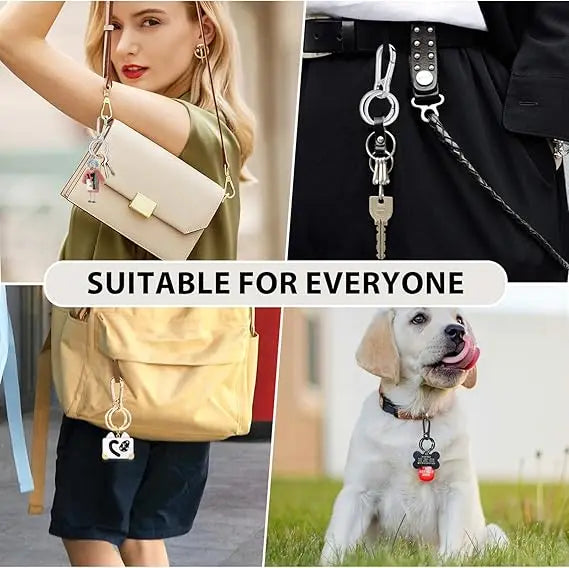 Zinc Alloy Keychain Clip Hook Keyring Key Holder for Car Keys