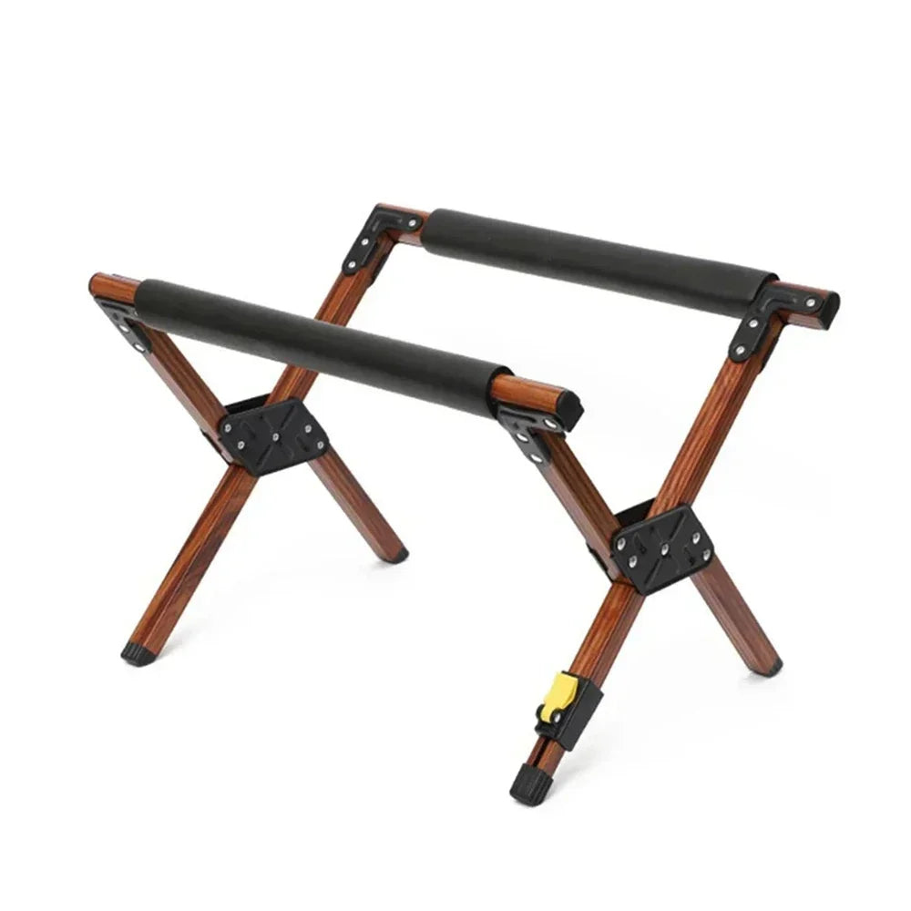 Outdoor Foldable Cooler Stand Aluminum Camping Icebox Rack