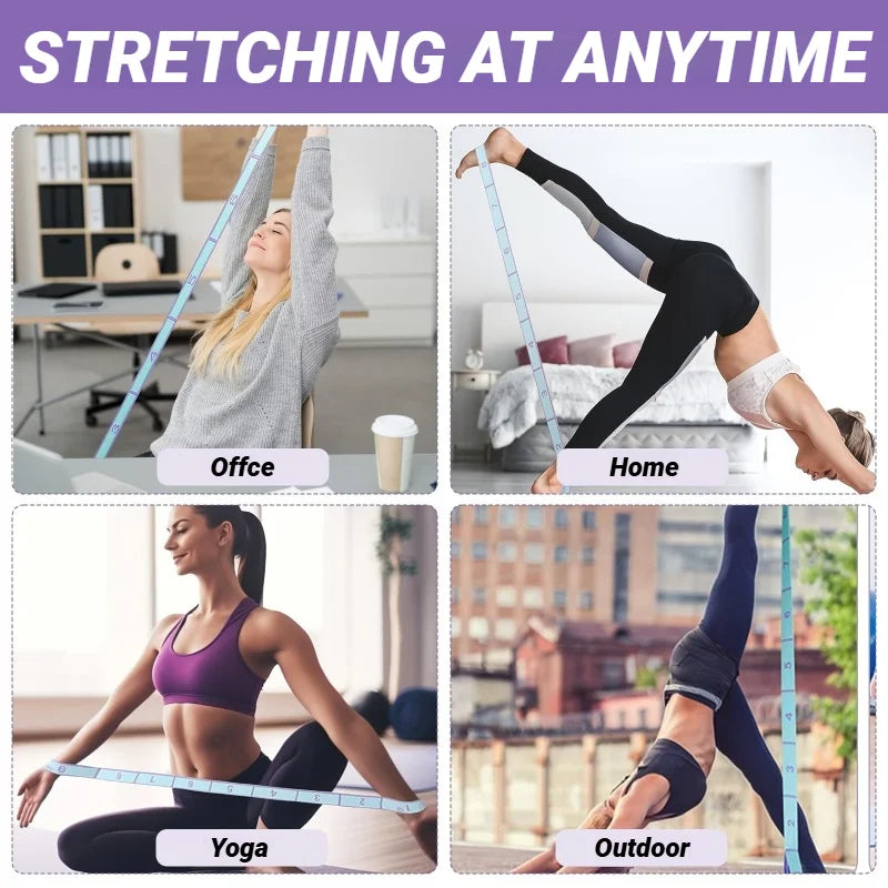 Adult Elastic Resistance Band Yoga Stretching Loop