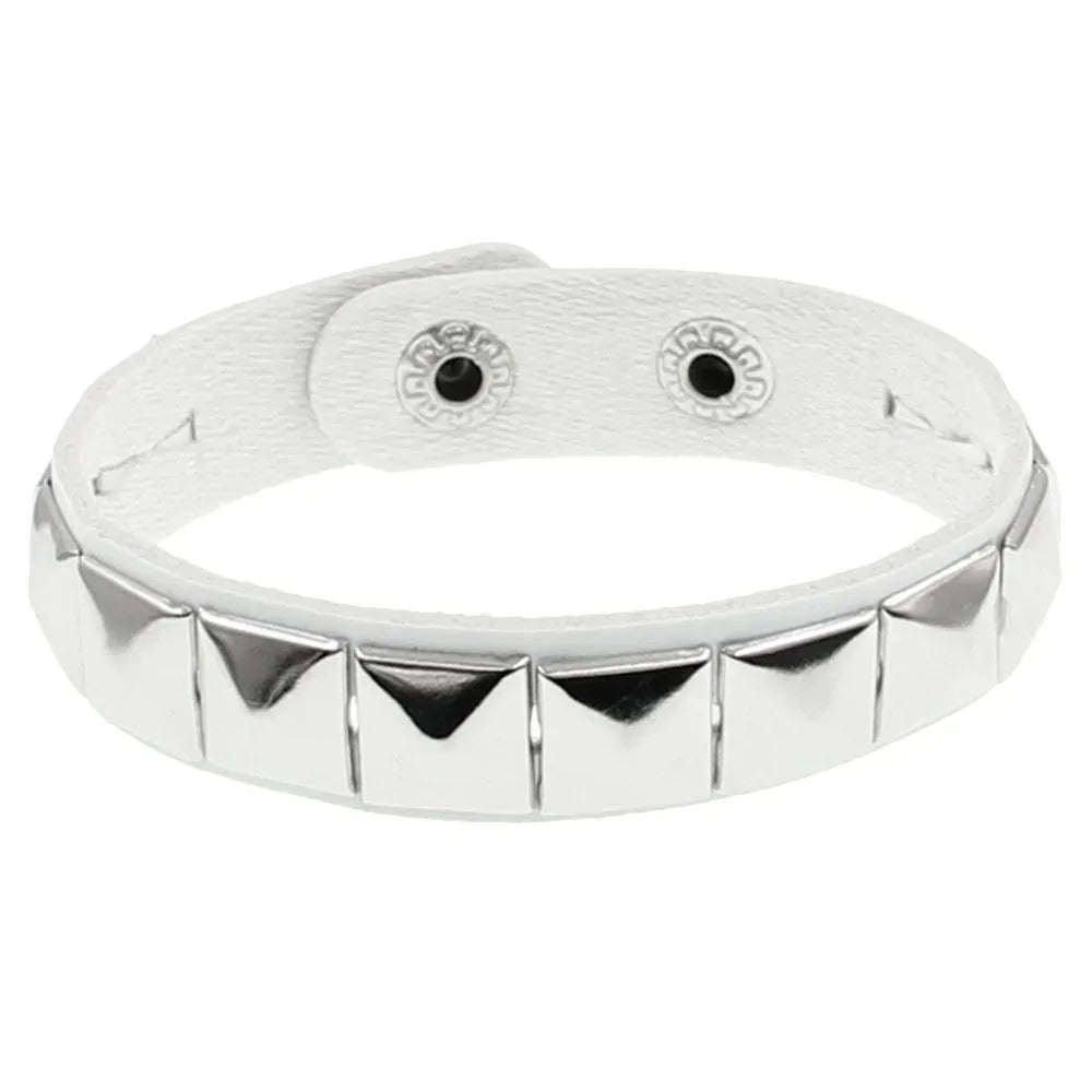 Spiked Studded Bangle Bracelet Gothic Punk Cuff Unisex