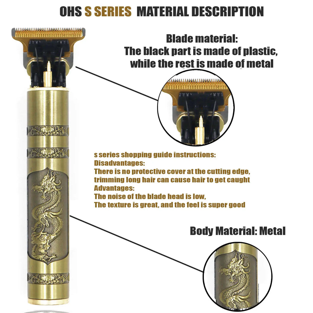T9 Rechargeable Rotary Hair Clipper Beard Trimmer