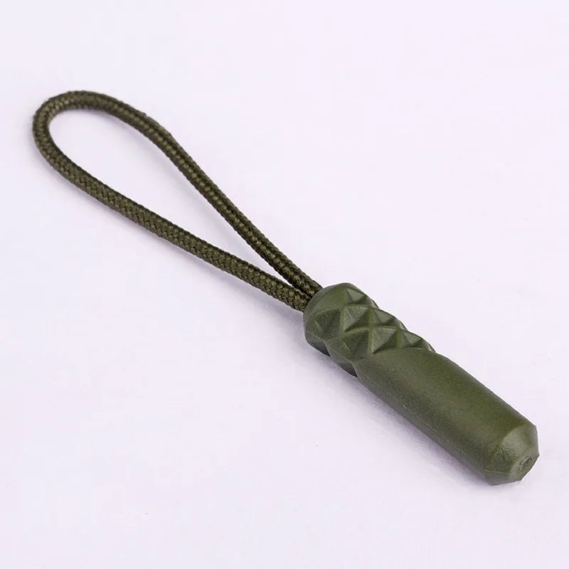 10/20pcs Zipper Pull Puller End Fit Rope Tag Replacement Clip Broken Buckle Fixer Zip Cord Tab Travel Bag Suitcase Tent Backpack