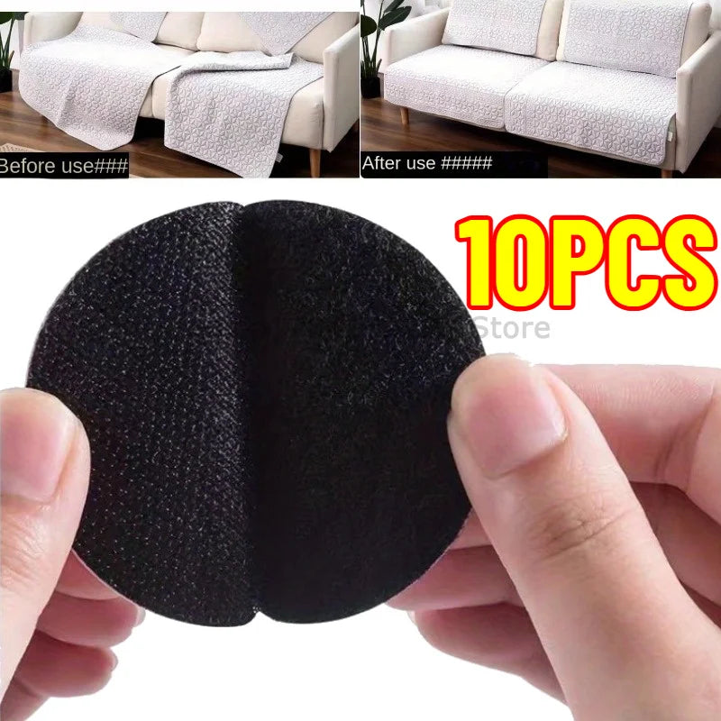 Self Adhesive Hook and Loop Fastener Tape Nylon Round Square Rectangle