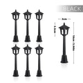 Miniature Street Lamp Plastic Model Lights 6/12pcs