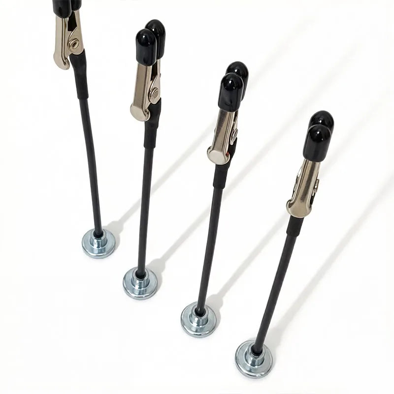 Soldering Third Hand Tool with Strong Magnetic Base Flexible Arms PCB Holder Alligator Clip Welding for Electronics Repair