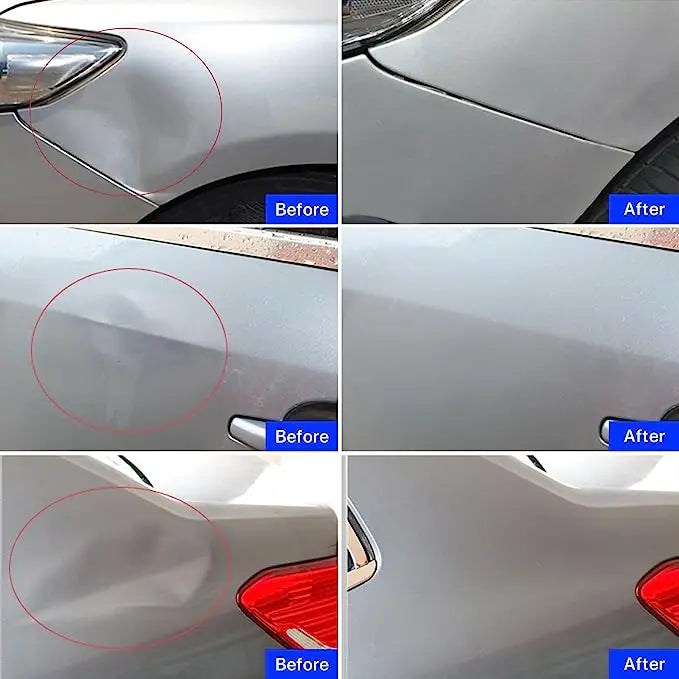 Paintless Dent Plastic Puller Kit Car Body Dent Repair close-up view