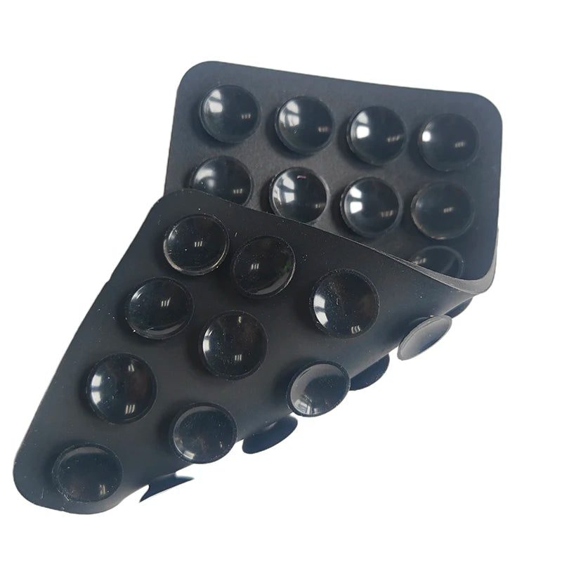 Silicone Suction Pad Double Sided For Mobile Phone Fixture Suction Cup Backed Adhesive S detail view