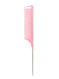 Stainless Steel Pointed Tail Comb for Real Hair Wigs