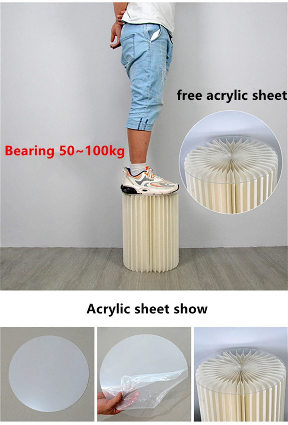 Cylindrical Paper Folding Wedding Flower Road Ornament Decoration
