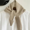 Wool Knitted Triangular Scarf Women Headscarf Multifunctional