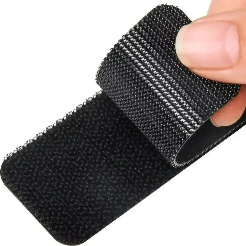 Self Adhesive Hook and Loop Fastener Tape Nylon Round Square Rectangle close-up view
