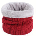 Polyester Winter Neck Scarf for Men and Women