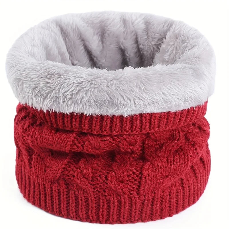 Polyester Winter Neck Scarf for Men and Women