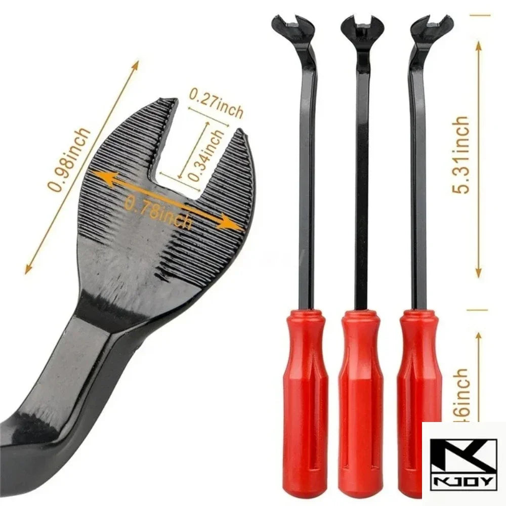 kkjoy Automotive Fastener Push Pin Removal Pliers Trim Pry Tools for Car Interior alternate view