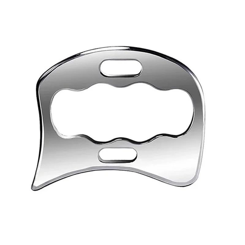 Fascia Scraper Stainless Steel Gua Sha Physical Therapy Scraping Tool Great Soft Tissue Mobilization Tool Reduce Muscle Soreness