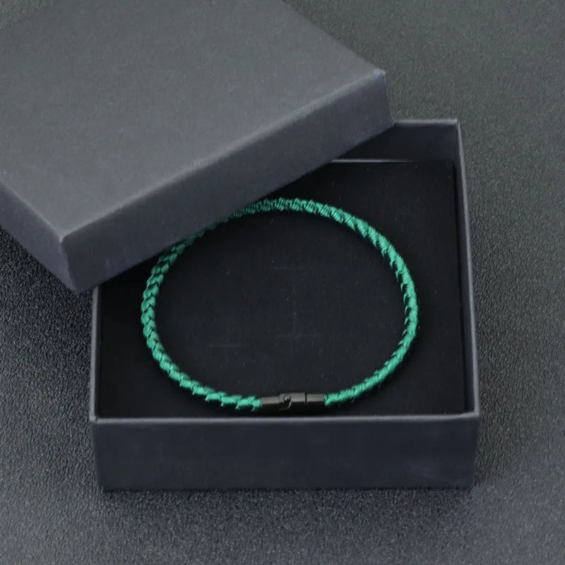 Red Rope Chain Bracelet alternate view