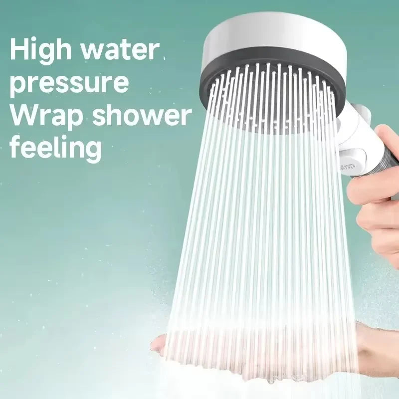 High Pressure Handheld Shower Head with 8 Modes lifestyle view