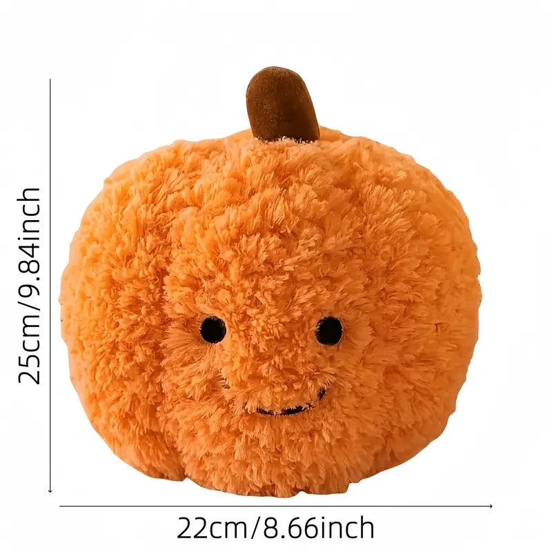 Pumpkin Plush Pillow Halloween Decorative Cushion 20cm