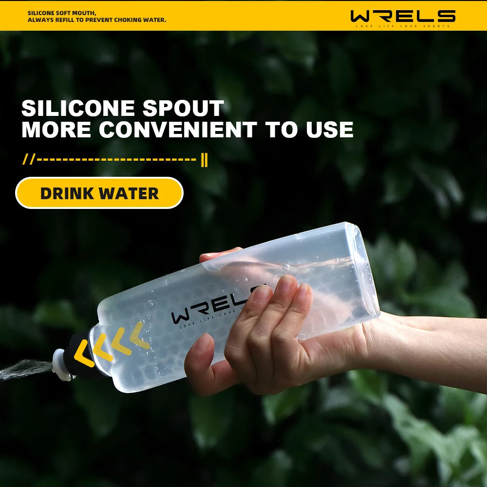 Curved Sports Water Bottle with Belt Pack