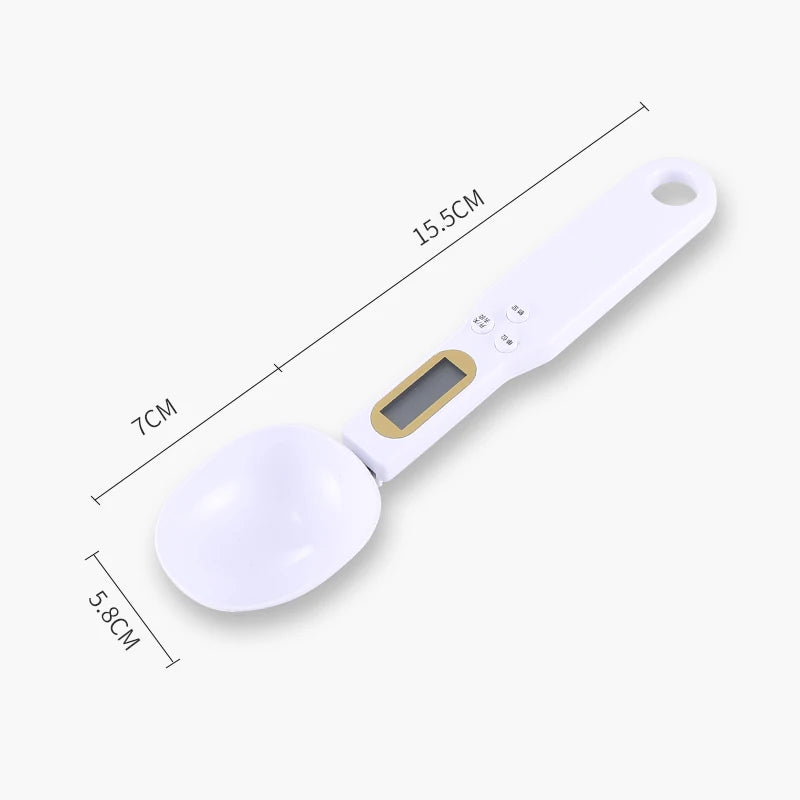 Mini Spoon Scale Digital Kitchen Scale Electronic LCD Food Scale 0.1-500g Cooking F additional angle
