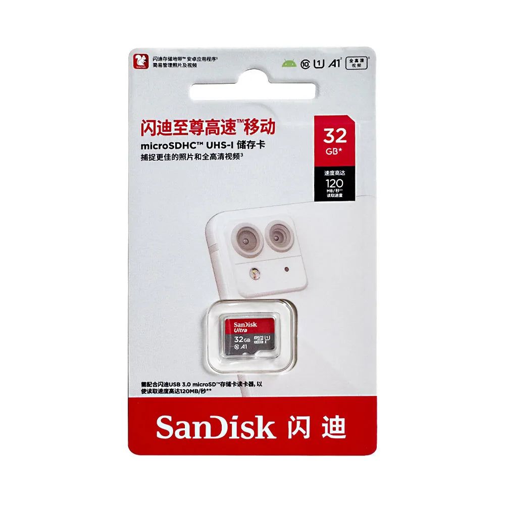 SanDisk microSDXC Memory Card 4K UHD A2 V30 Class 10