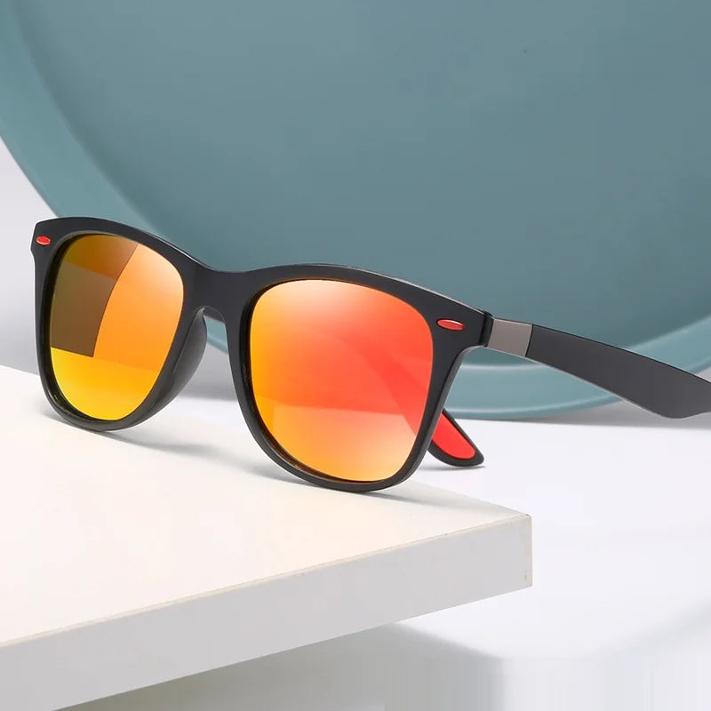 1-2-3PCS Fashion Vintage Square Unisex Driving Fishing Sunglasses Men Women Luxury Br alternate view