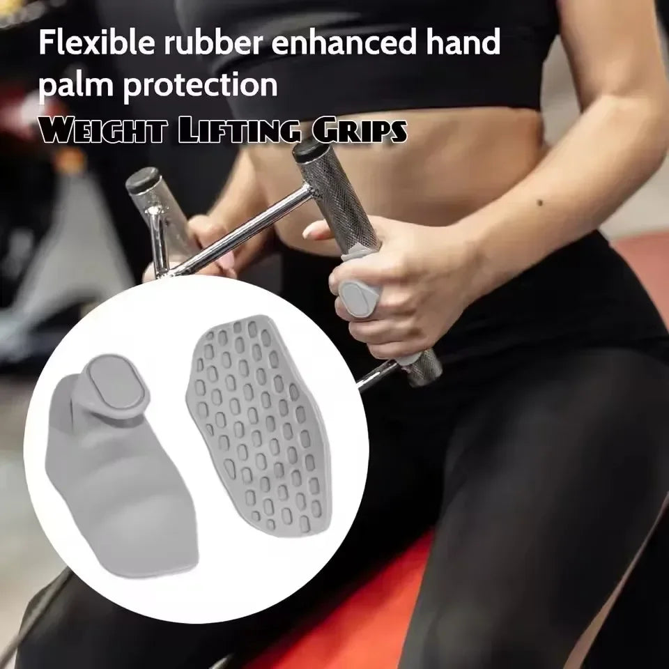 Silicone Palm Grips Gym Gloves for Weightlifting Gymnastics