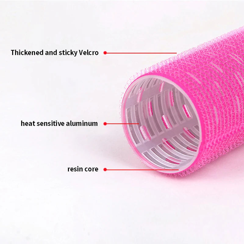 Self Grip Hair Rollers Heatless Curling Rods