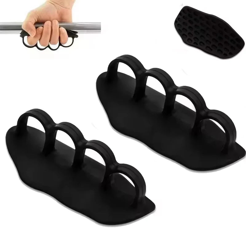 Weight Lifting Hook Grips With Wrist Wraps