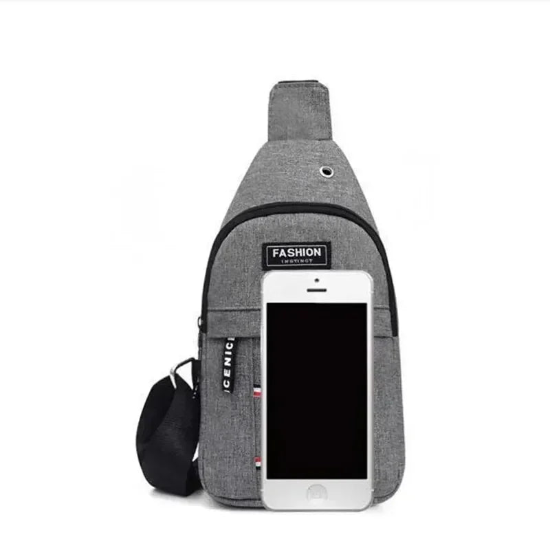 Men's Waterproof Fanny Pack with Adjustable Strap close-up view