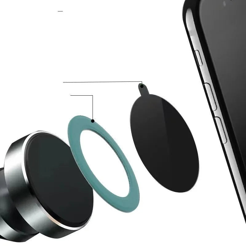 2pcs Liquid Silicone Ring Plate Sticker Attachment Metal Sheet for Magsafe Magnetic H lifestyle view