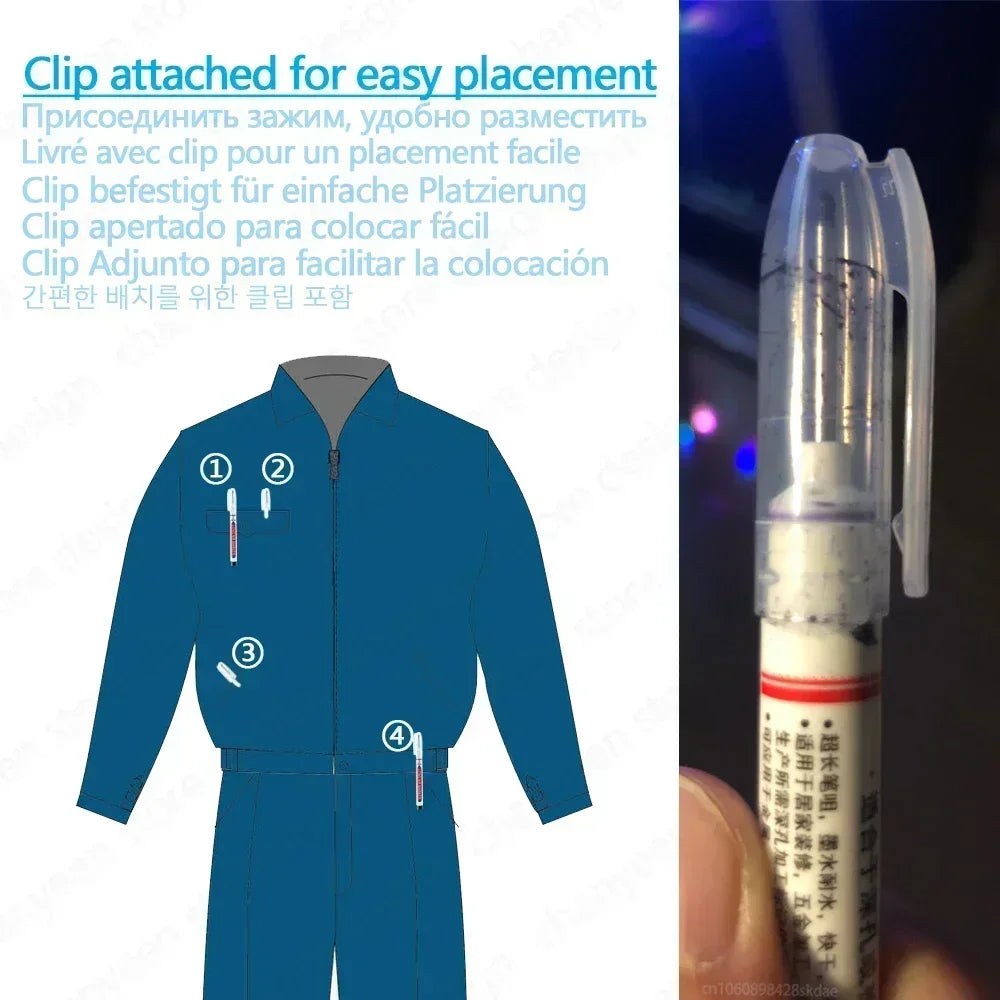 Waterproof Long Head Marker Pen for Metal Carpenter Woodworking
