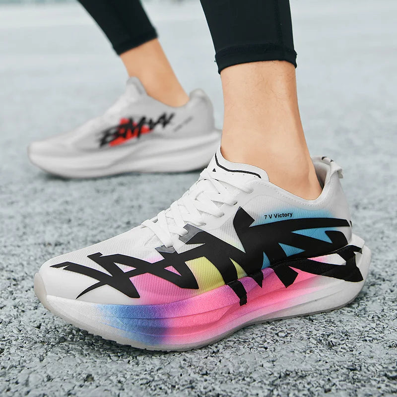 Athletic Running Shoes Men Marathon Speciality Training Race Sports Carbon Board Ligh alternate view