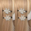 Star Print Lily Hair Clips 2 Pairs